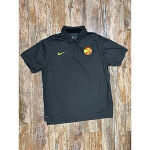 Mens Nike NBA Atlanta Hawks Polo Shirt Size XXL Dri-Fit